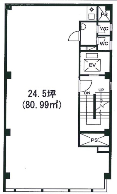 クボビル3F 間取り図