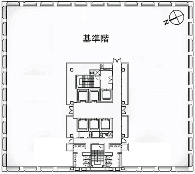 MFPR六本木麻布台ビル2F 間取り図