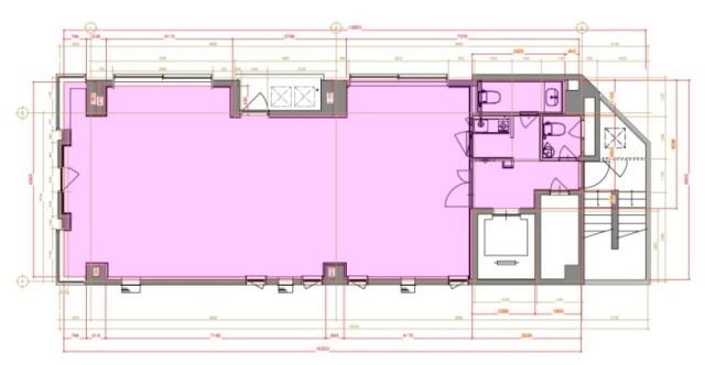 Aidia shibuya5F 間取り図