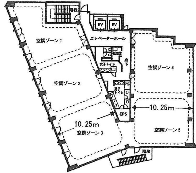 平田ビル3F 間取り図