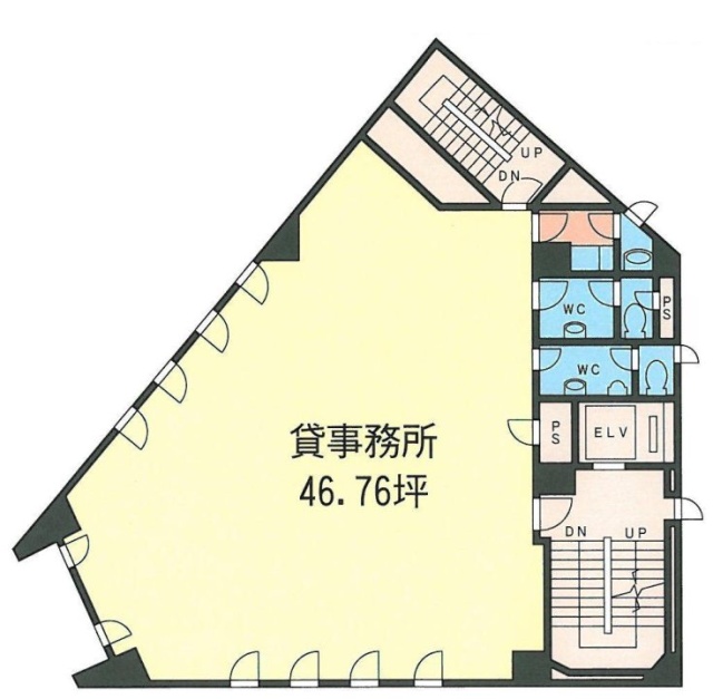 加賀谷ビル4F 間取り図