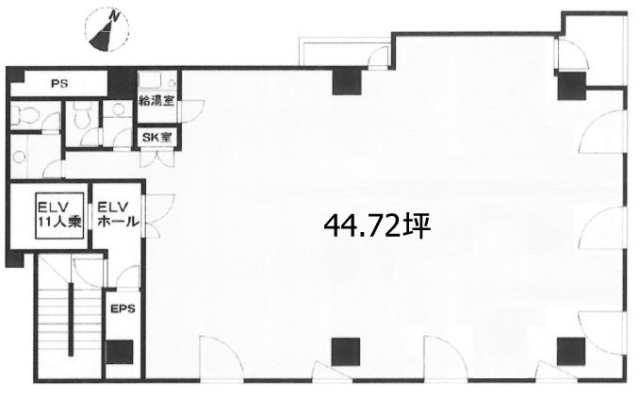 カノウビル2F 間取り図