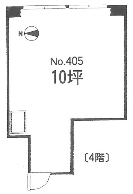 深津ビル1F 間取り図
