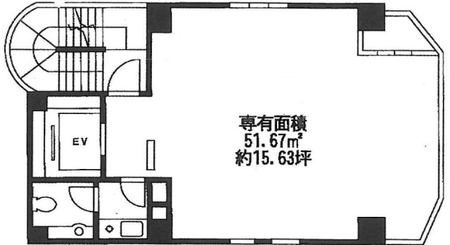 三信ビル9F 間取り図