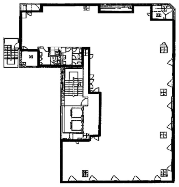 冨山房ビル6F 間取り図