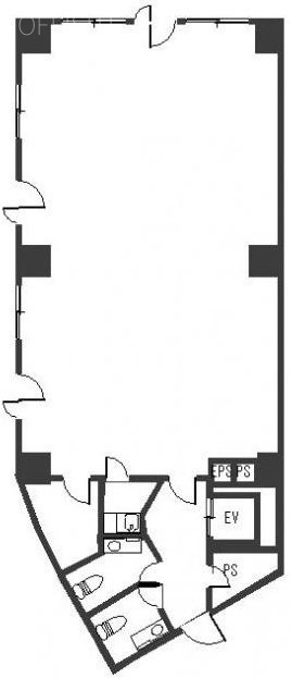 五反田ミカドビル5F 間取り図