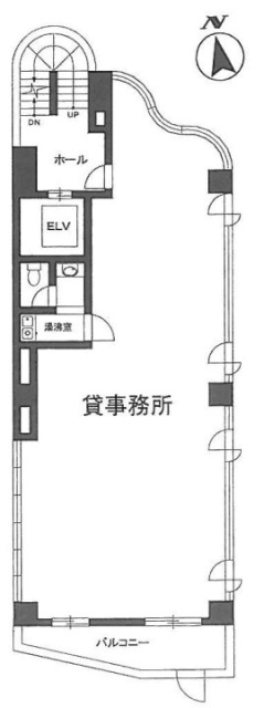 四谷SRビル4F 間取り図