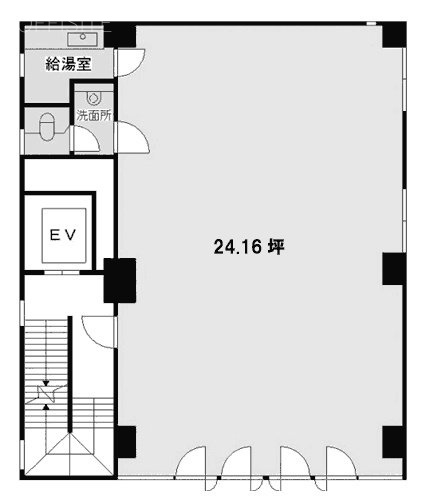 須原屋ビル3F 間取り図