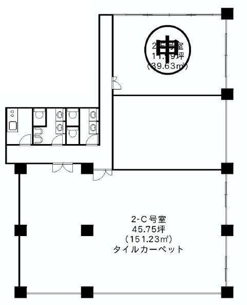 ハイツ三軒茶屋B 間取り図