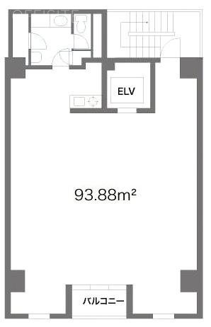 リード東京ビル5F 間取り図