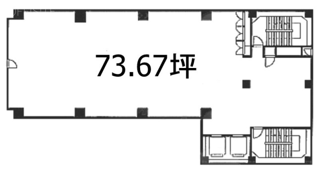 HULIC&New 雷門9F 間取り図