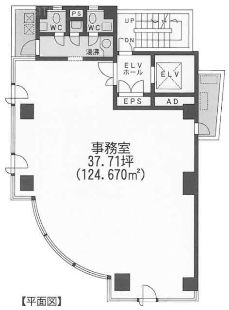 井門九段下ビル6F 間取り図