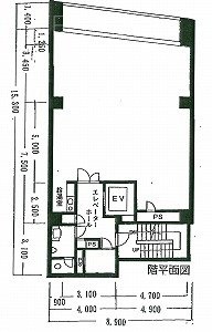 小伝馬町松村ビル2F 間取り図
