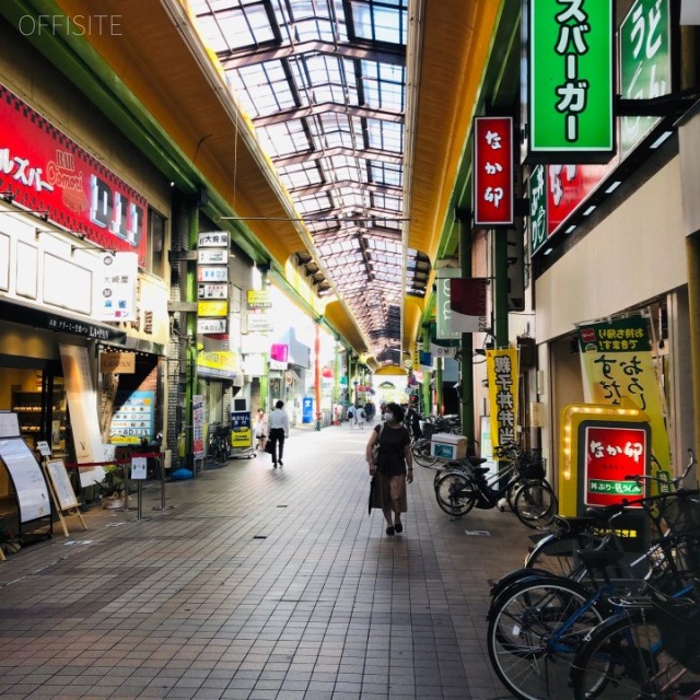 三喜屋ビル ビル前面道路