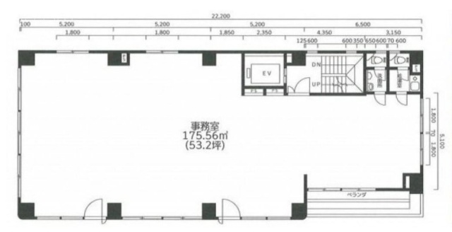 武田ビル3F 間取り図