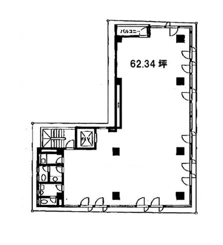 日本橋人形町プレイス3F～4F 間取り図