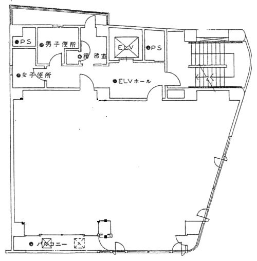 三丸長者町ビル201 間取り図