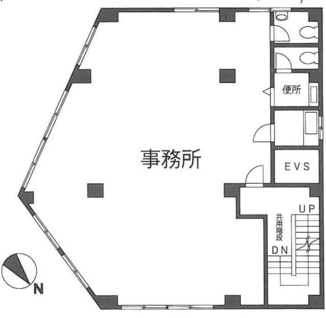 石橋ビル2F 間取り図