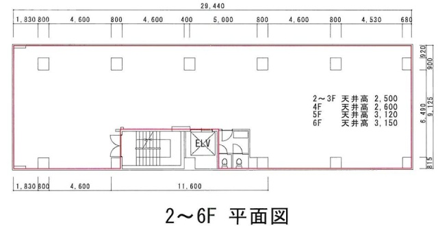 タチバナ佐賀ビル5F 間取り図