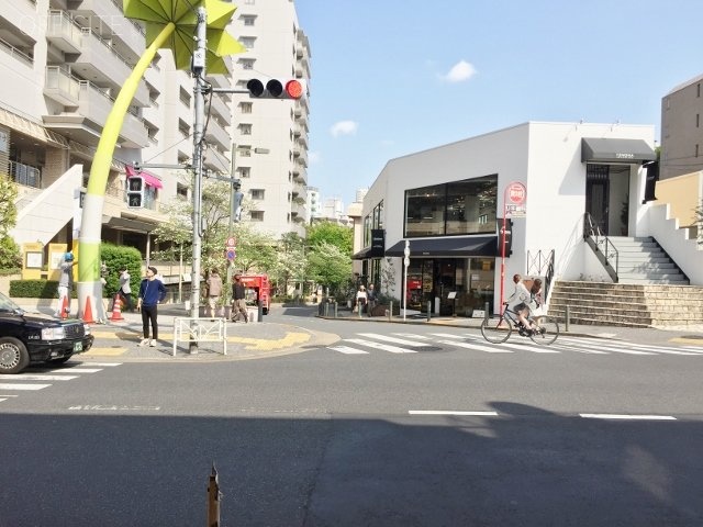 鳥居ビル ビル前面道路