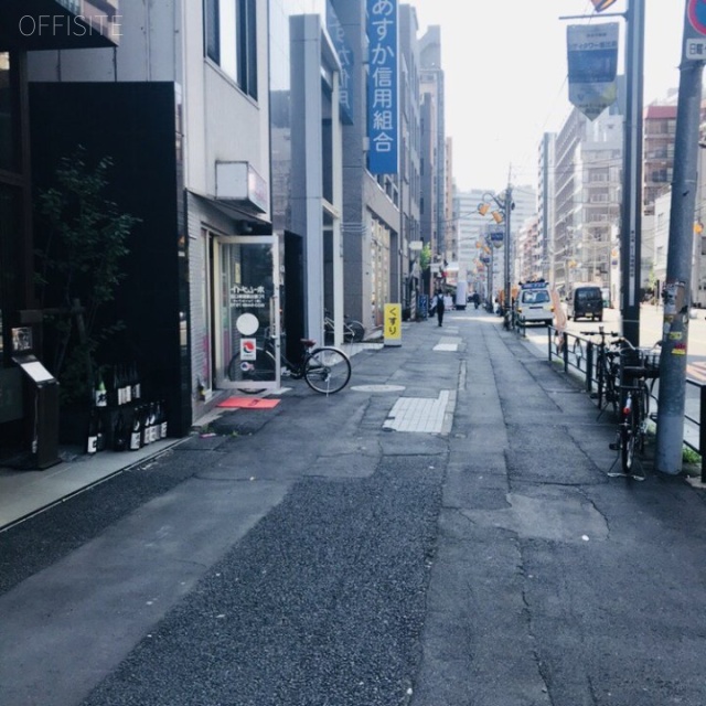 S:vort恵比寿 ビル前面道路