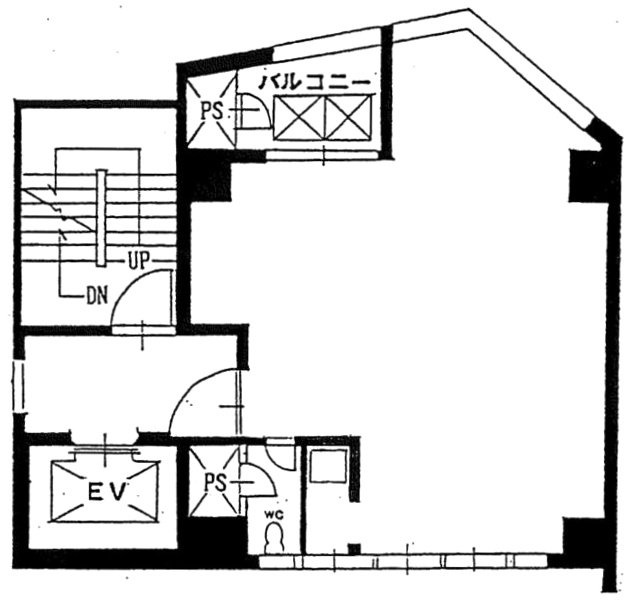 高増屋ビル4F 間取り図