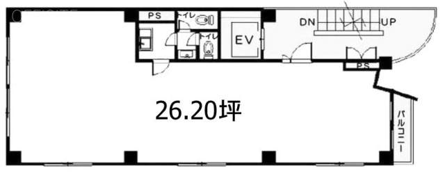 駒形ウィンドビル6F 間取り図