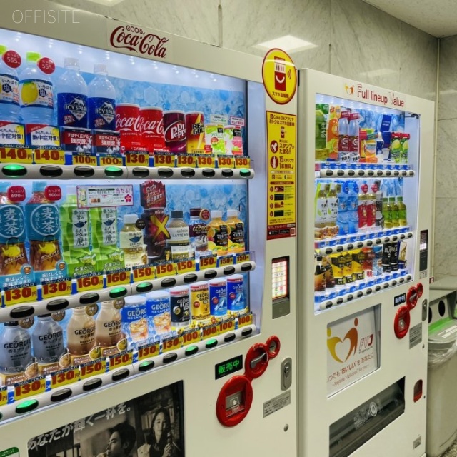 上野THビル 自動販売機