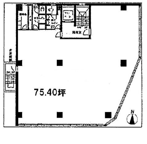 リバーサイド和興ビル2F 間取り図