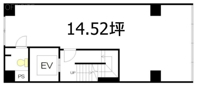 銀座片桐ビルⅢ5F 間取り図
