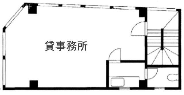 中島ビル2F 間取り図