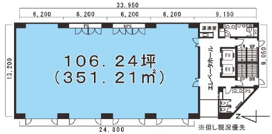 木場KIビル3F 間取り図