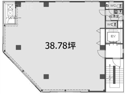 イマスNBビル2F 間取り図