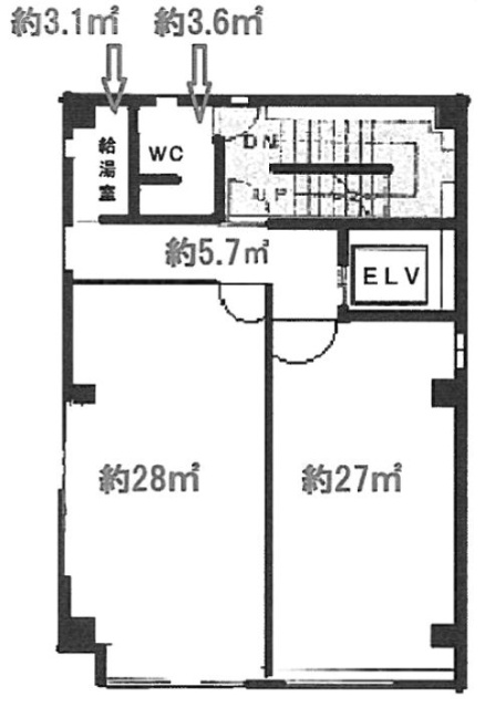 グローバルビル2F 間取り図