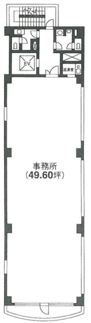 神田平成ビル6F 間取り図