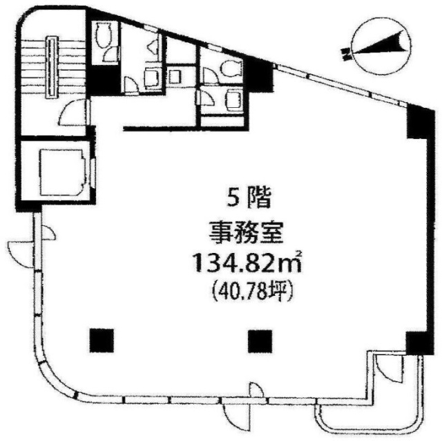 ノヴィル高輪ビル6F 間取り図