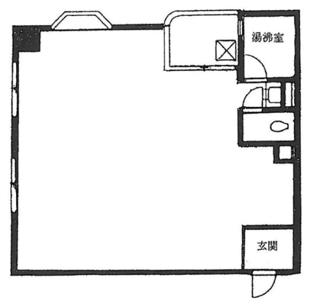 新一ビル11F 間取り図