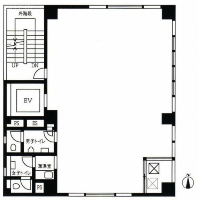 フジ御徒町ビル4F 間取り図