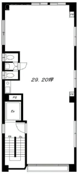 NCビル3F 間取り図