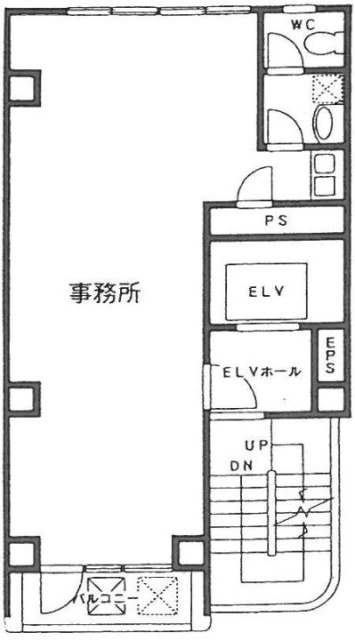 プランドール南麻布6F 間取り図