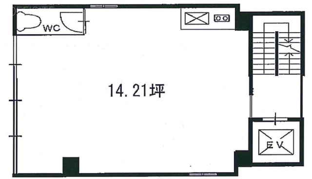 岩城ビル4F 間取り図