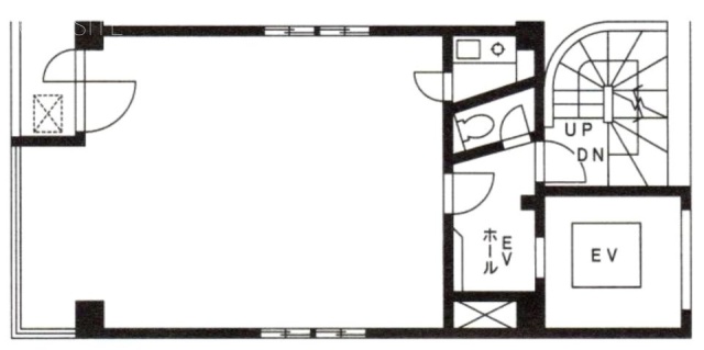 クレスト山の上ビル3F 間取り図