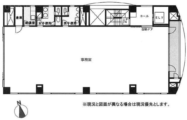 東単ビル5F 間取り図