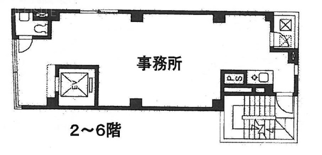 プリモKS1ビル3F 間取り図