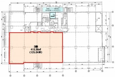 エルフェ四番町ビル3F 間取り図