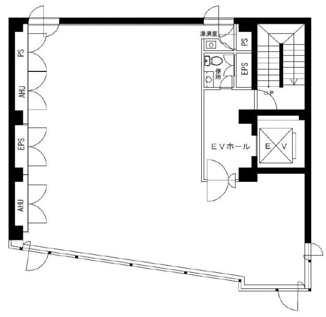 平河町154ビル1F～4F 間取り図