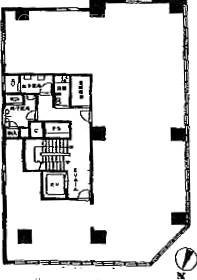 甘糟ビル7F 間取り図