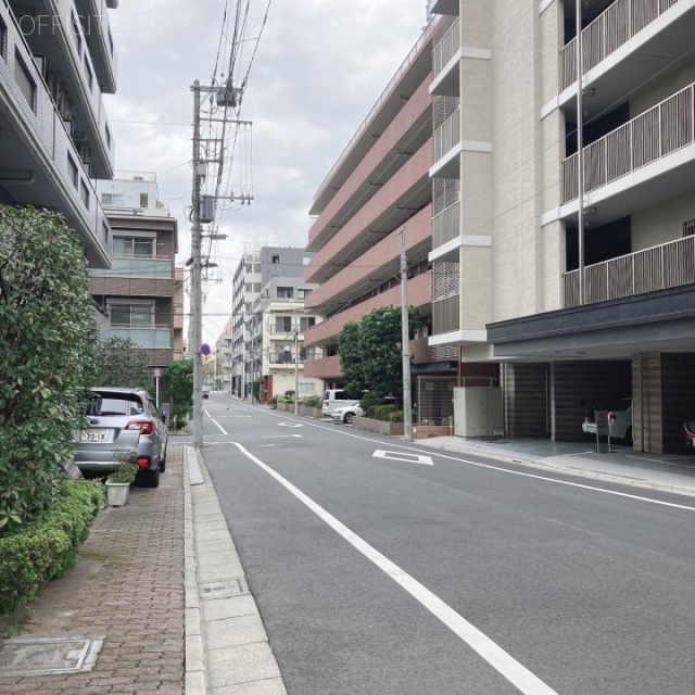 中島ICハイツ 前面道路