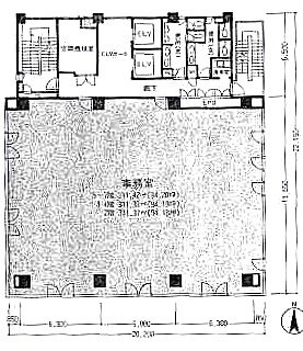 MA芝浦ビル4F 間取り図
