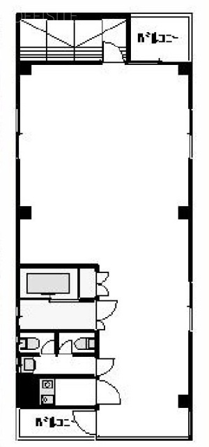 久保ビル7F 間取り図